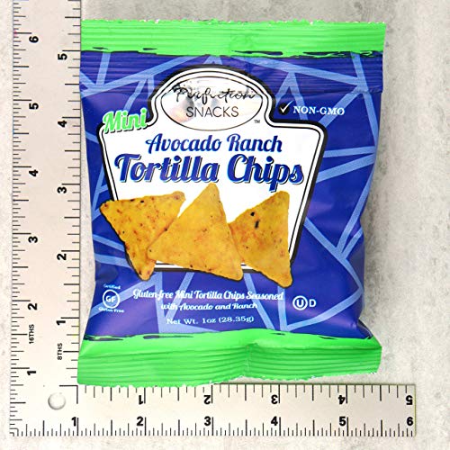 Perfection Snacks Gluten Free Mini Tortilla Chips (Avocado Ranch, 1Oz Bag, Pack Of 20) #TOP5