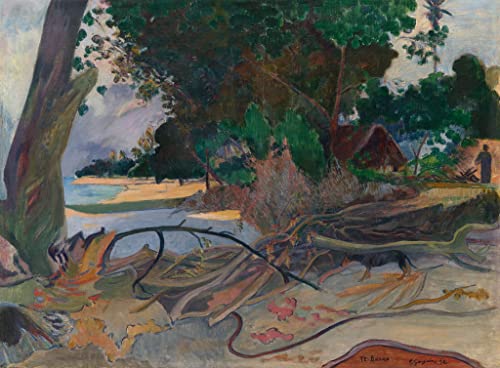 Toile Paul Gauguin 60x90cm de table de bureau déco salon chic