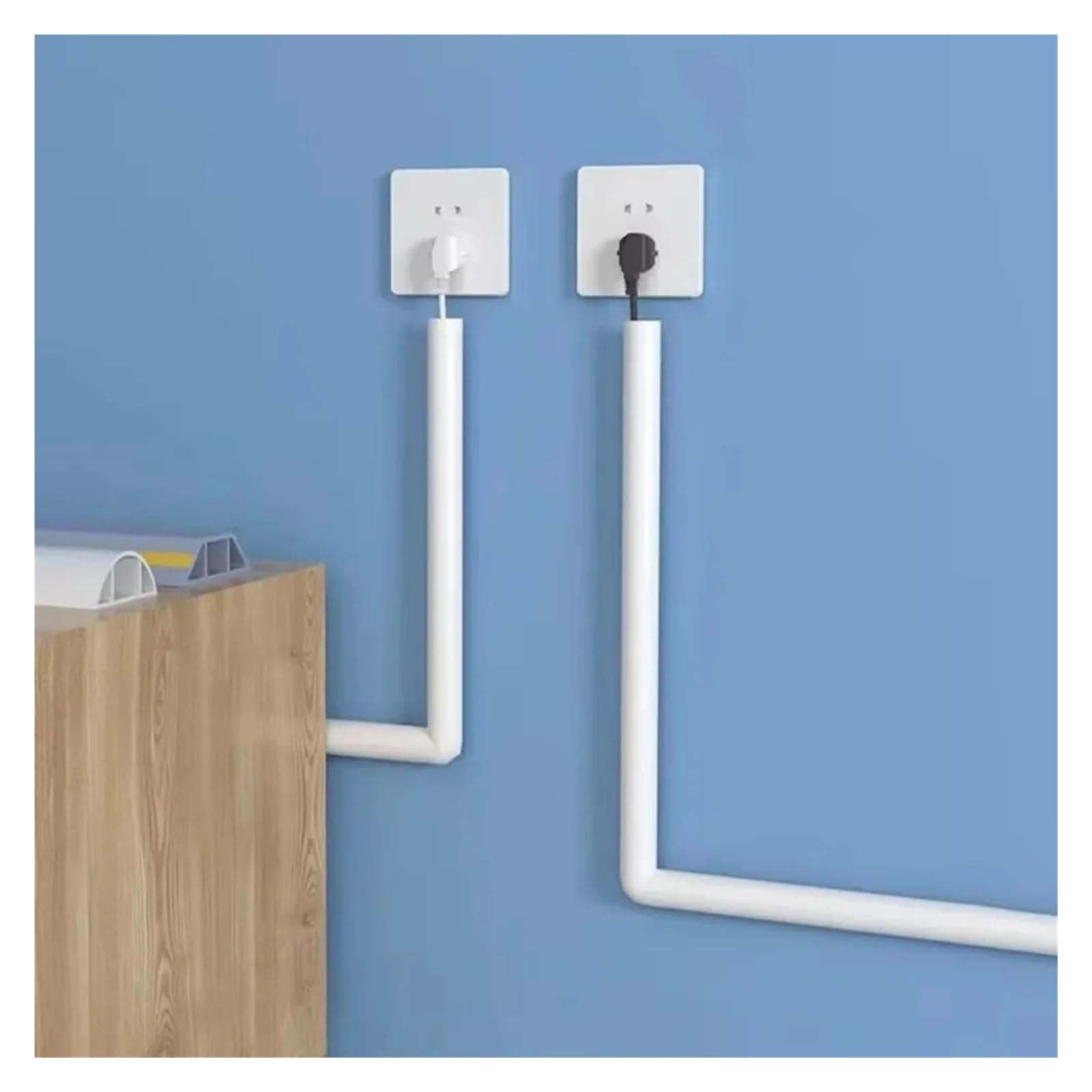 Ocultador de cables pintable for pared TV