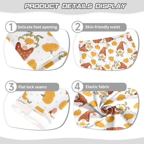 Girls Leggings Funny Gnomes Toddler Girls Clothes Leggings for Girls Toddler Girls Leggings 3-4T3