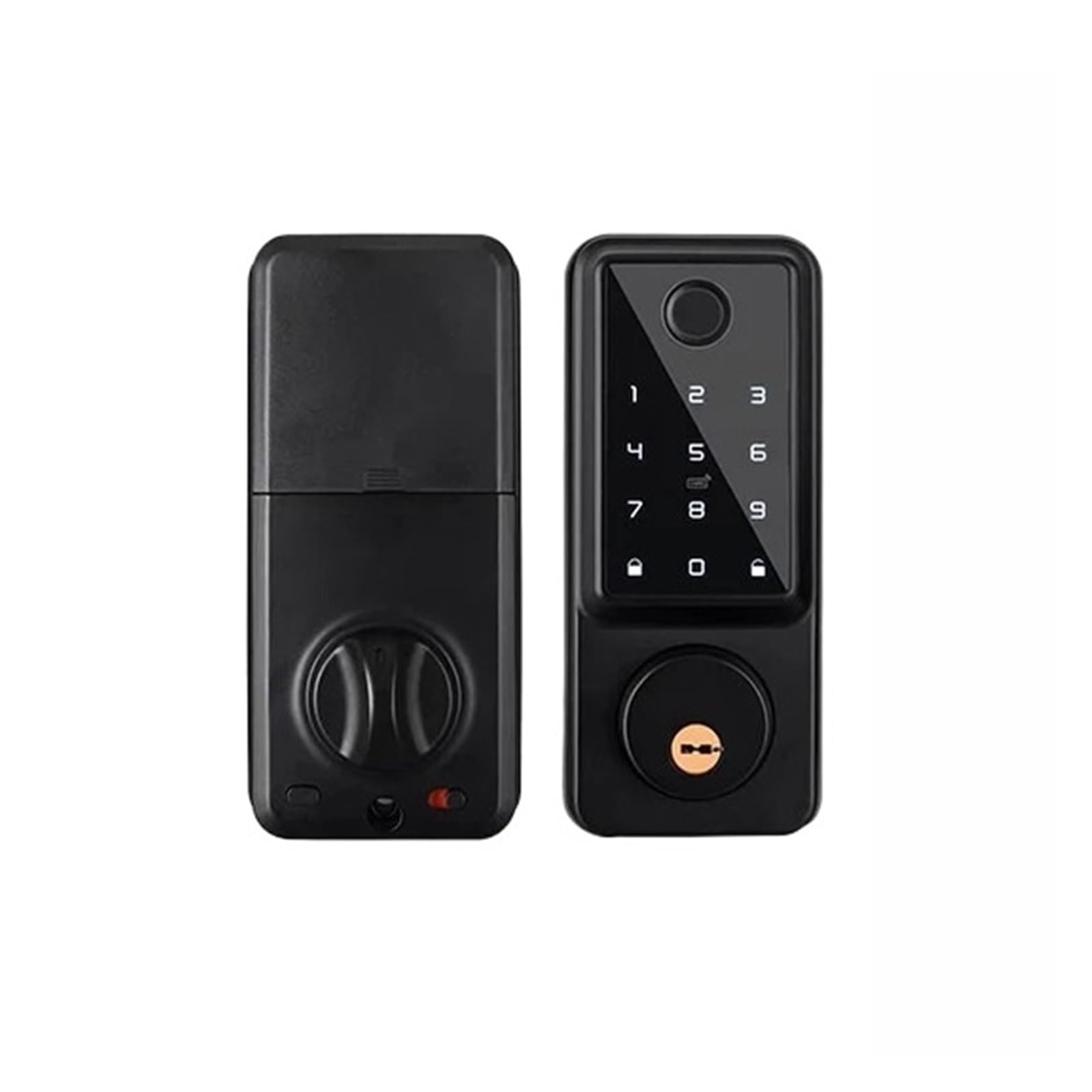 Tuya Wifi Biometric Fingerprint Lock Ttlock BLE Smart Deadbolt Locks Password Digital Card Keyless Entry Keypad Electronic High Security