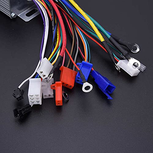 Centralina Monopattino Elettrico 4. 8V 60 V 64 1000W-1500W Regolatore elettrico del motore motorino della velocità bicicletta elettrica a 12 tube