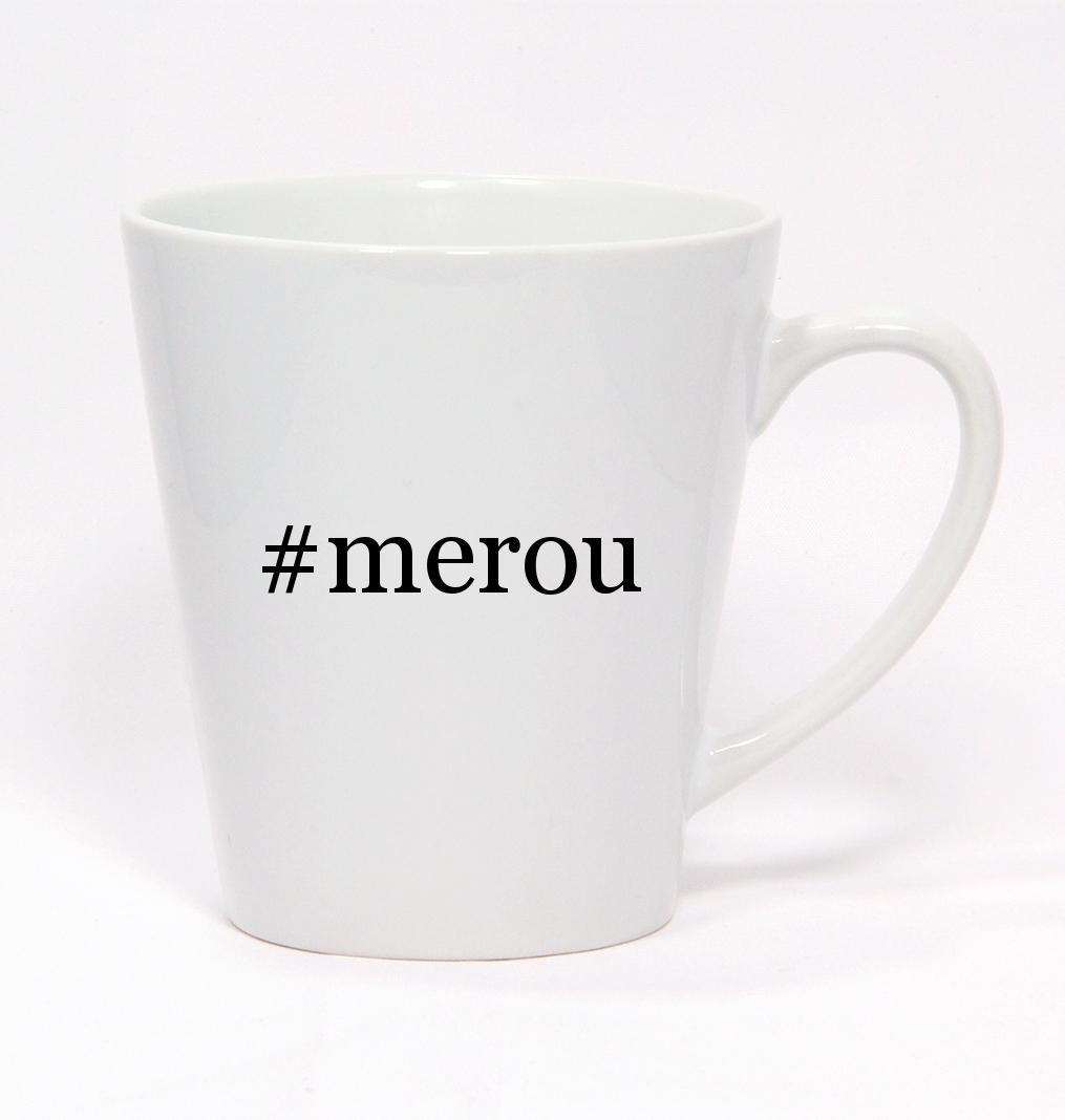 #merou - Hashtag Ceramic Latte Mug 12oz