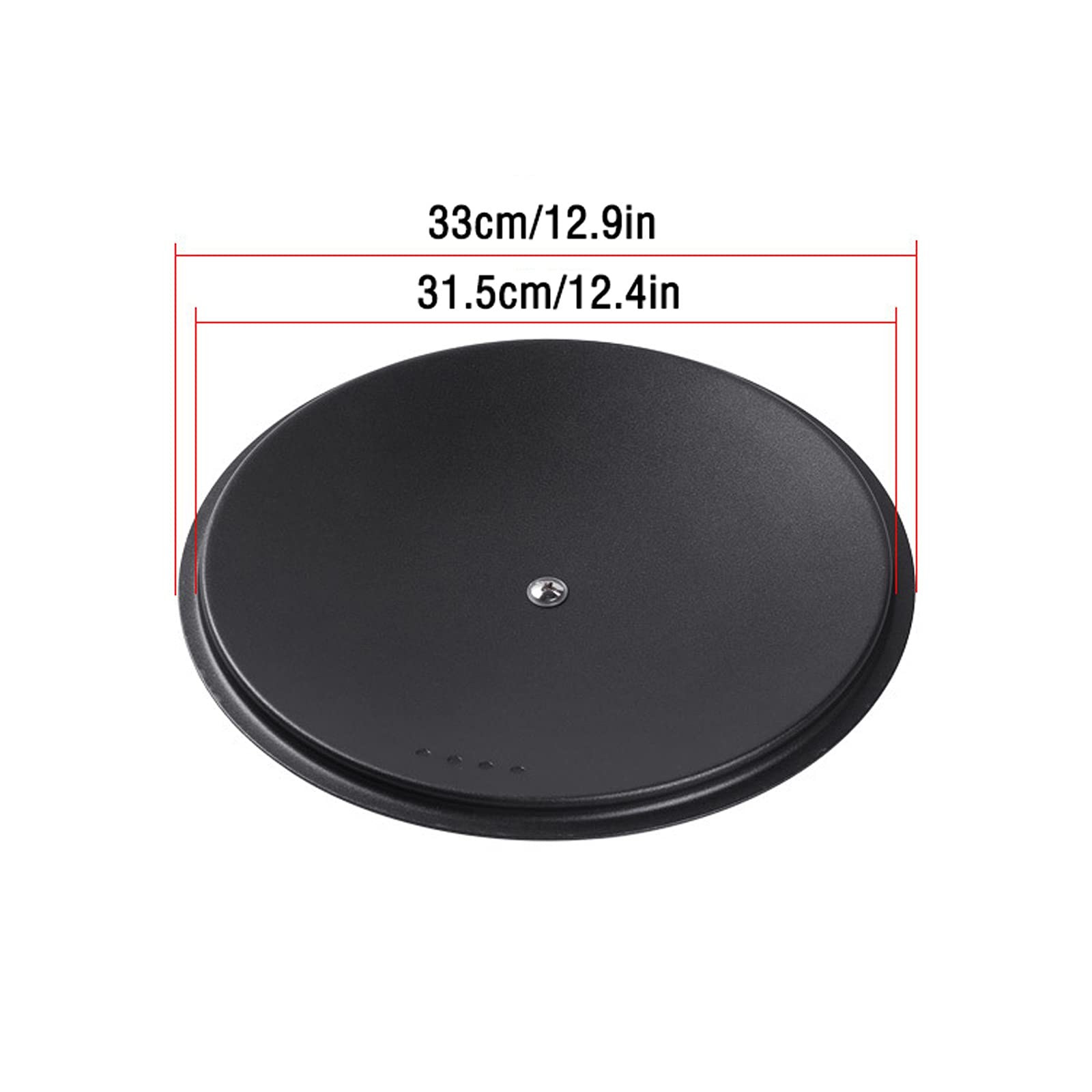 Coperchi per pentole Coperchio per pentola in Ferro Nero con Manico in Legno Coperchio Universale Ispessito con più Fori per Il Vapore Coperchio per pentole, padelle e Te,Nero 32cm