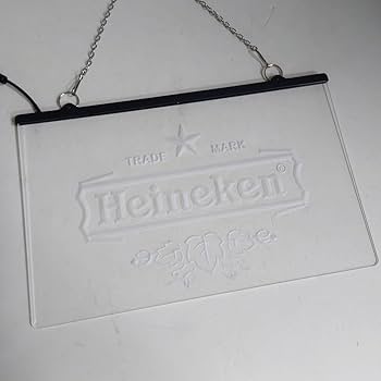 Amazon.co.jp: No.NE38G ハイネケン LED ネオン 看板 Heineken