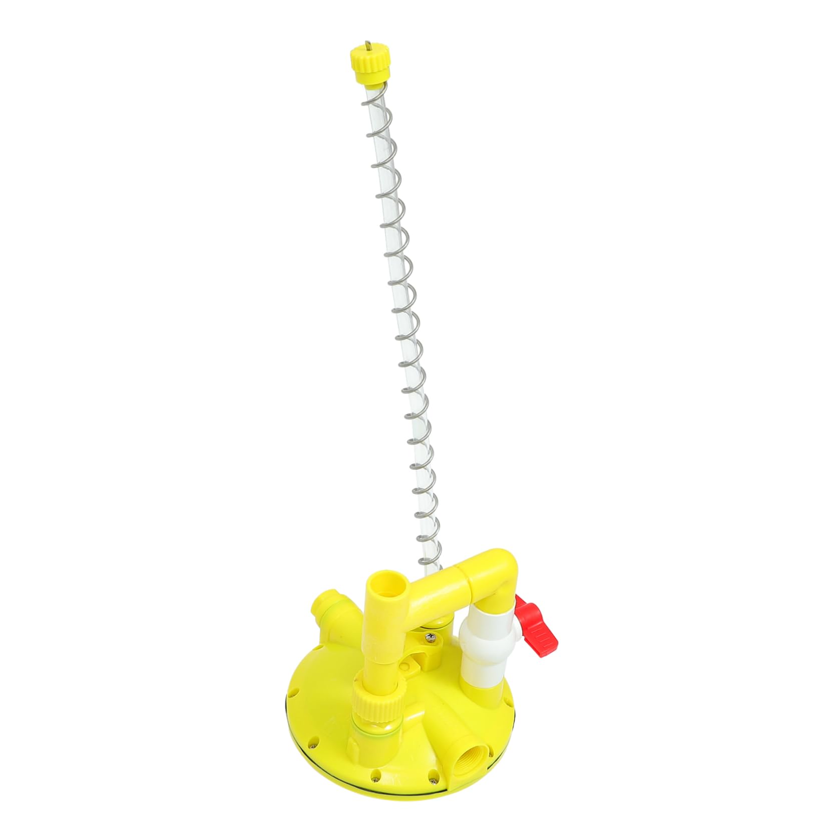 Válvula reguladora de agua duradera con sistema portátil para gallineros