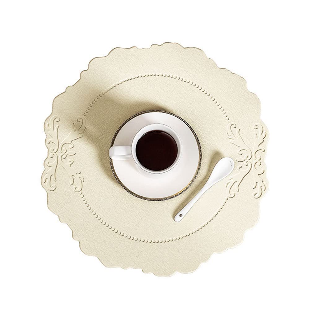 IANSHFKN Embossed Placemats Ins Western Table Runner Scandinavian Insulation Mat Vintage