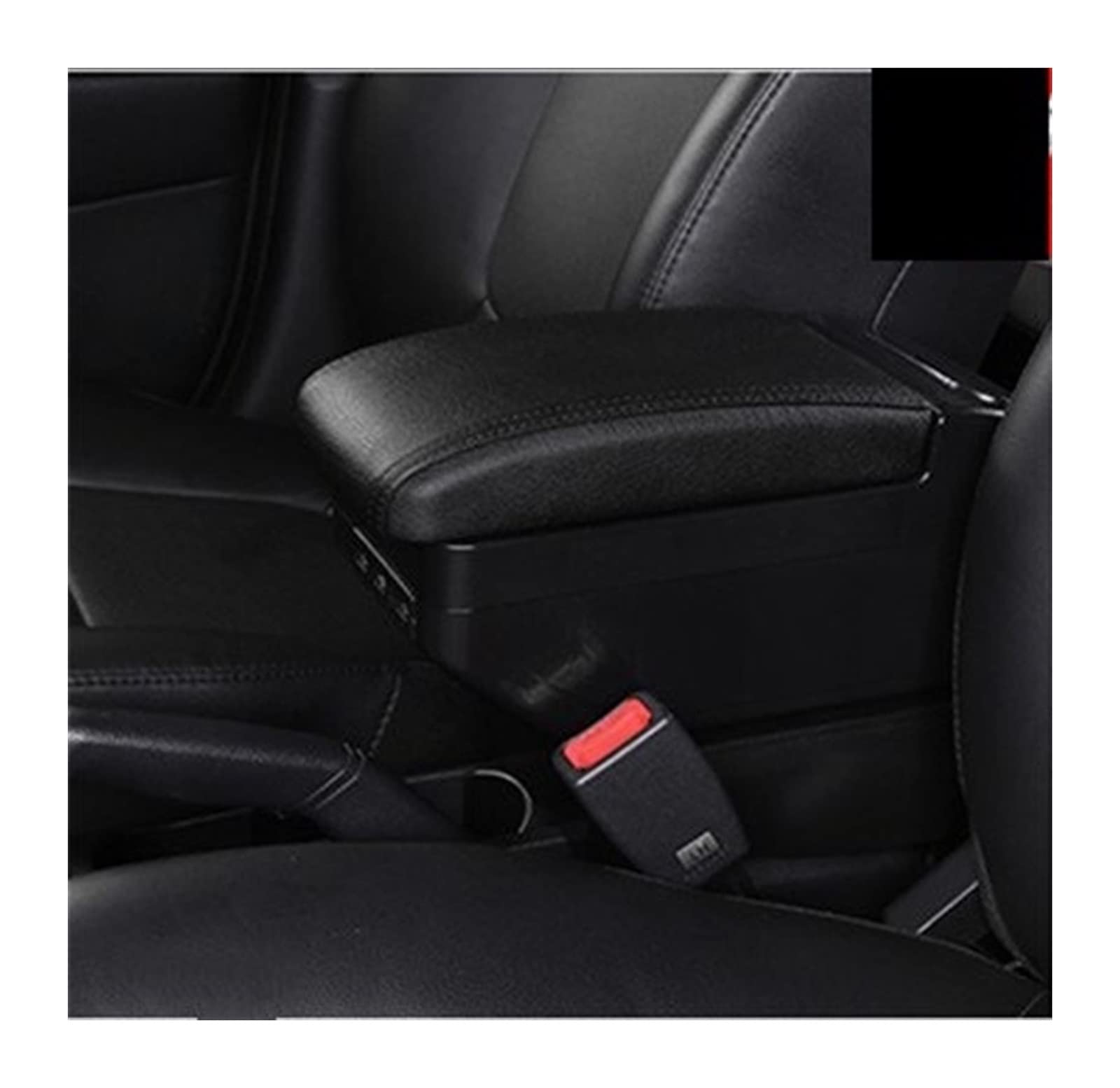 Car Armrest Box Car Armrest Box Internal Retrofit With USB Charging Ashtray Car Accessories For Toyota For Aygo X(E2 9 USB)