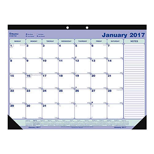 Blueline 2019 Monthly Desk Pad Calendar, 21.25 x 16 inches (C181731-19)