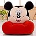 Canapé Cartoon Kid, Tabouret de Fauteuil enfant for enfants dessins animés Cd Canapé Mickey Mouse en peluche Jouets d'enfants Siège confortable souple pliable Canapé-bébé Tabouret bébé seat anniversai
