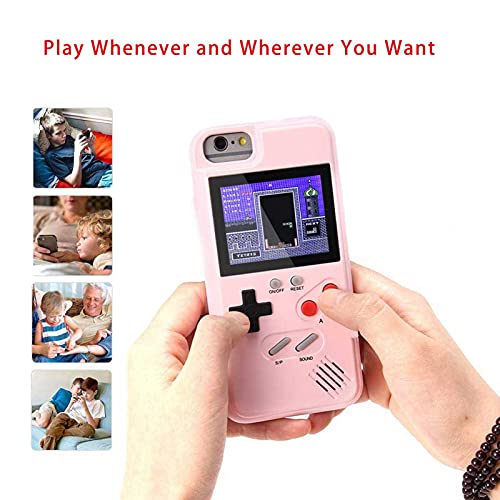 image for LIOWE Gameboy Case for iPhone, 3D Handheld Retro Game Console Phone Pr