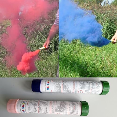 Mr. Smoke 1 Pink und Blau Mr. Smoke 1 Pink und Blau