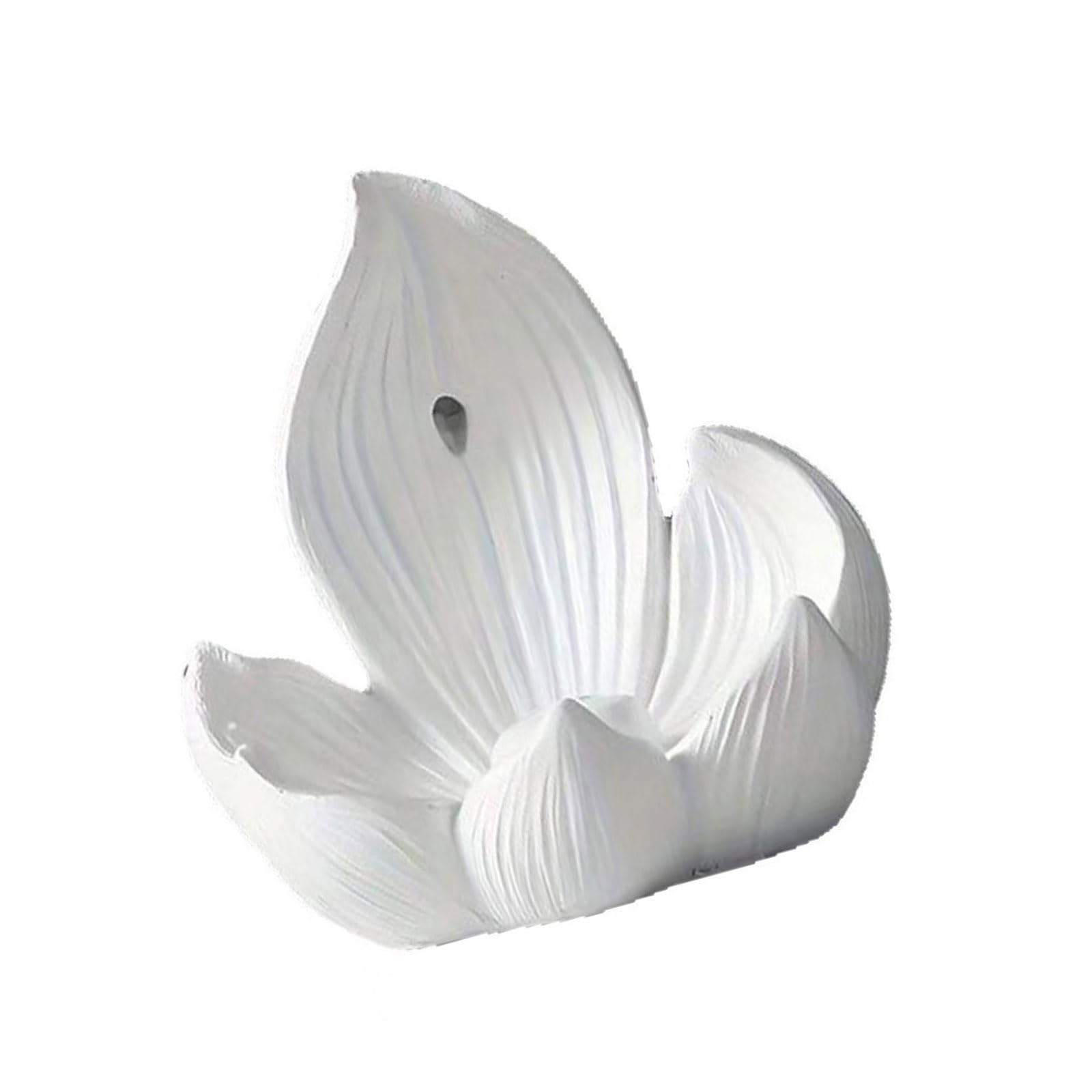 Kalttoy White Incensorys Burners, Resins Waterfall Incenses Burners, Backflow Incensory Holder For Aromatherapys Ornament Home Decors Waterfall Incenses Holder Backflow