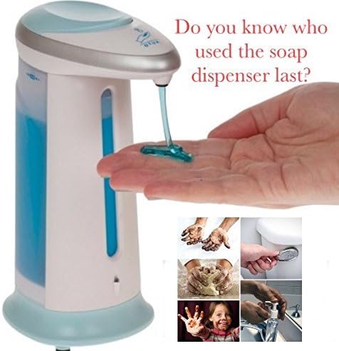 Miniatura 4 de Dispensador de jabón automático sin contacto dispensador de jabón líquido de mostrador base impermeable para cocina y baños jabón regular, loción o