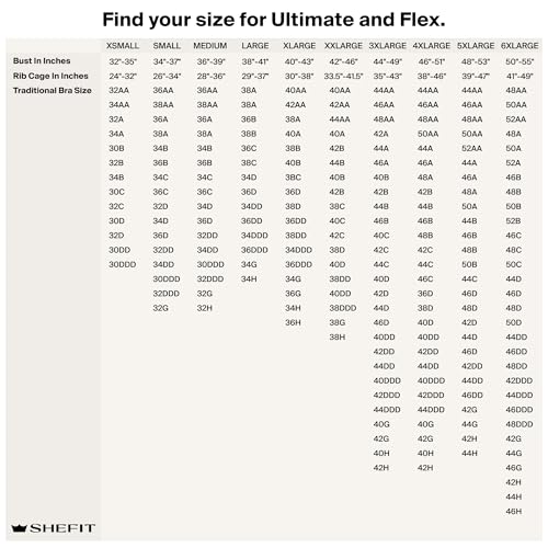 SHEFIT Ultimate Sports Bra for Women, High Impact Sports Bra3