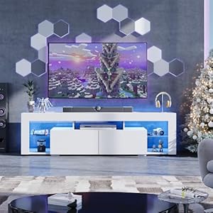 Wlive63inchtvstandledentertainmentcenterfor60to70inchtvmoderntvconsolewith2drawerstvstandsforlivingroomwhite Urban Country Home Decor Wlive 63 inch tv stand led entertainment center for 60 to 70 inch tv modern tv console with 2 drawers tv stands for living room white urban country home decor