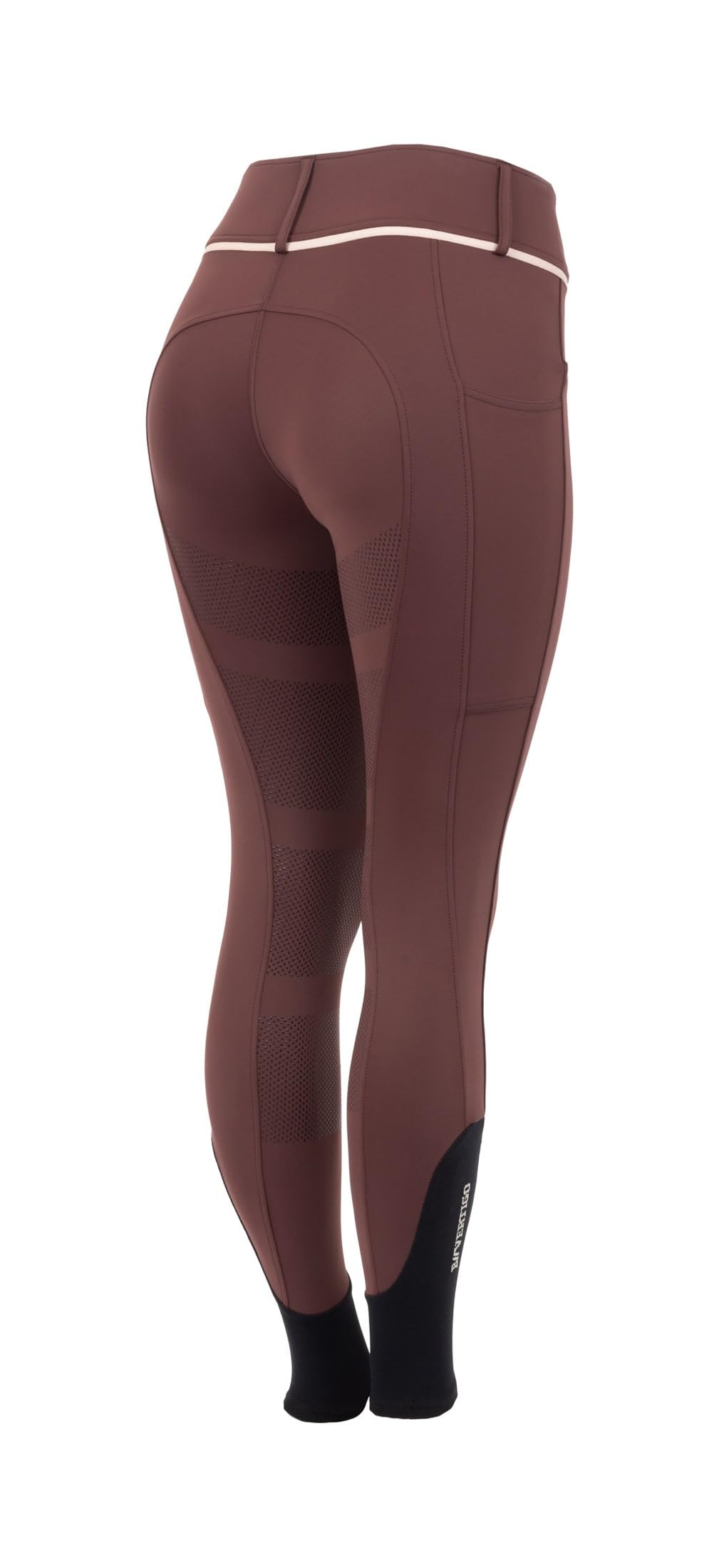 B Vertigo Elea Womens Full Seat Breeches - Red Mahogany - 26