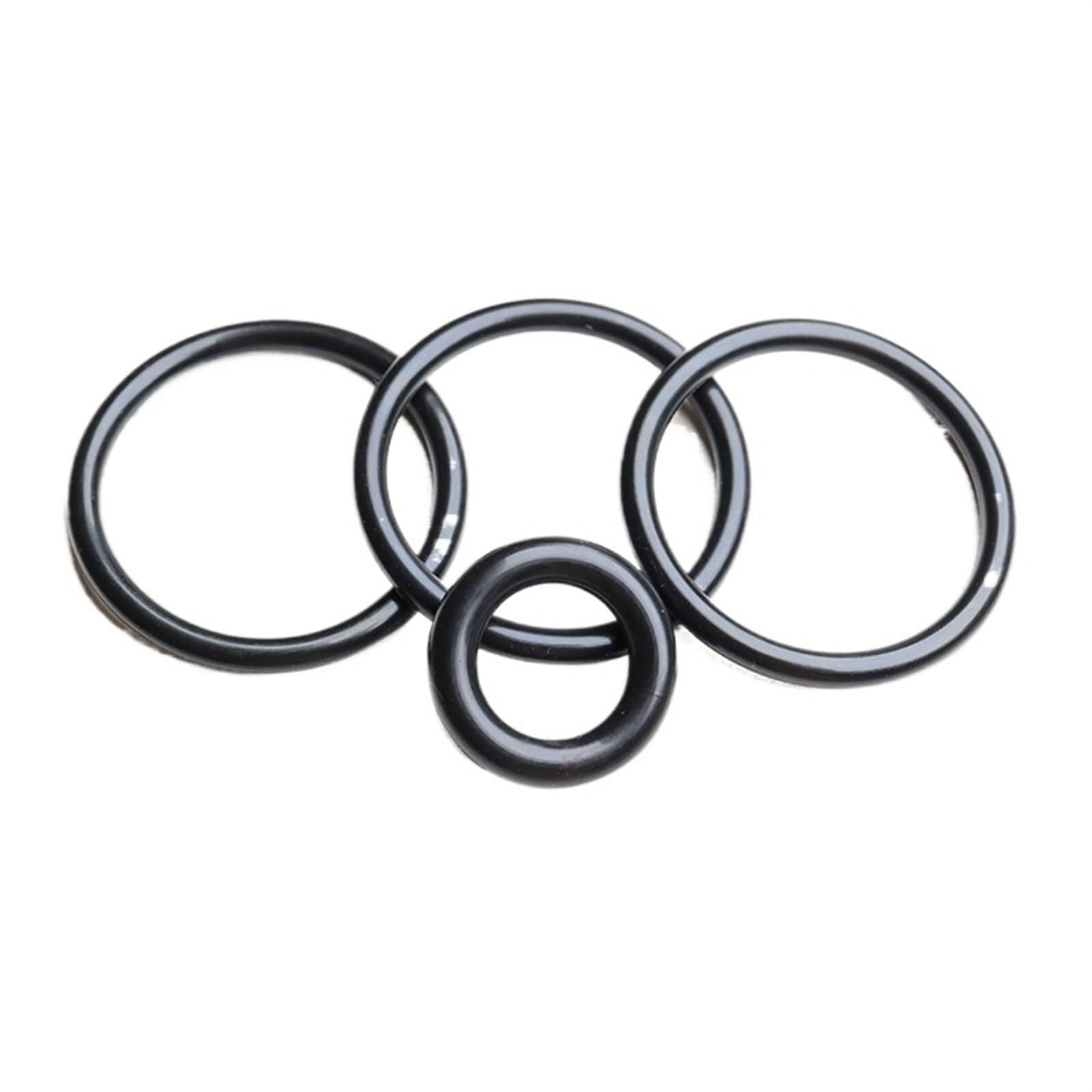 Joint torique CS 3.1mm NBR, bague d'étanchéité en caoutchouc ID 2.4-15.8mm, rondelle hydraulique mécanique haute température,Matériau Fiable(ID 14.4mm)