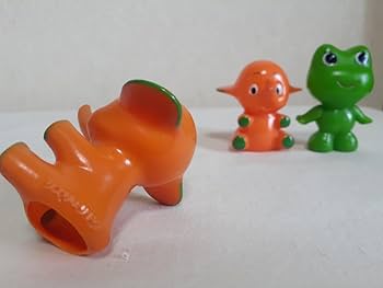 Amazon.co.jp: 当時物 サトちゃん ケロちゃん ソフビ 指人形 3体