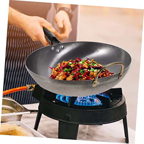 Wok de Hierro LIFKOME Antiadherente con Base Plana miniatura 7