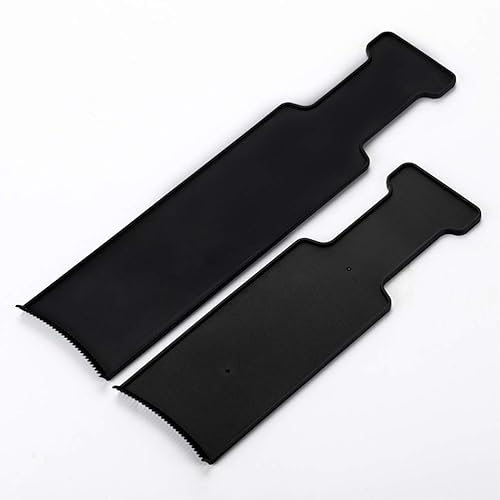 Miniatura 4 de Lurrose 3 unids Long Flat Top Paddle Board Peine Ampliar Coloración del Cabello Resaltar Tablero para Teñir DIY Peluquería Tinte Cepillo Herramienta