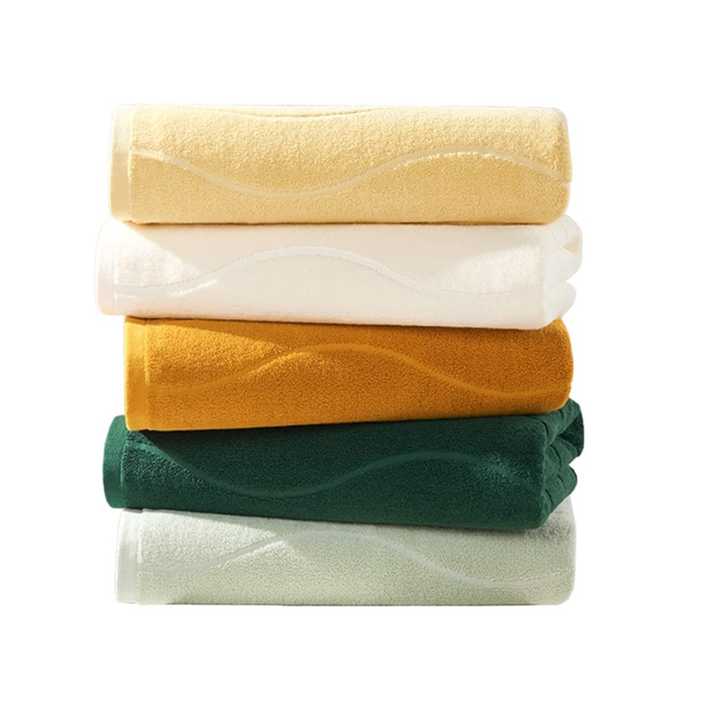 Serviette de bain absorbante et facile à sécher en coton épais d'hiver