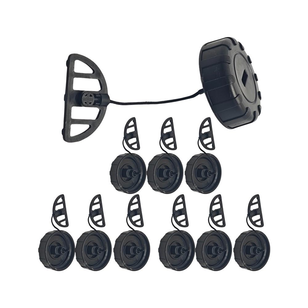 10 Tapones de Combustible y Aceite compatibles con motosierras MS170 y MS180, repuestos for Herramientas de jardín