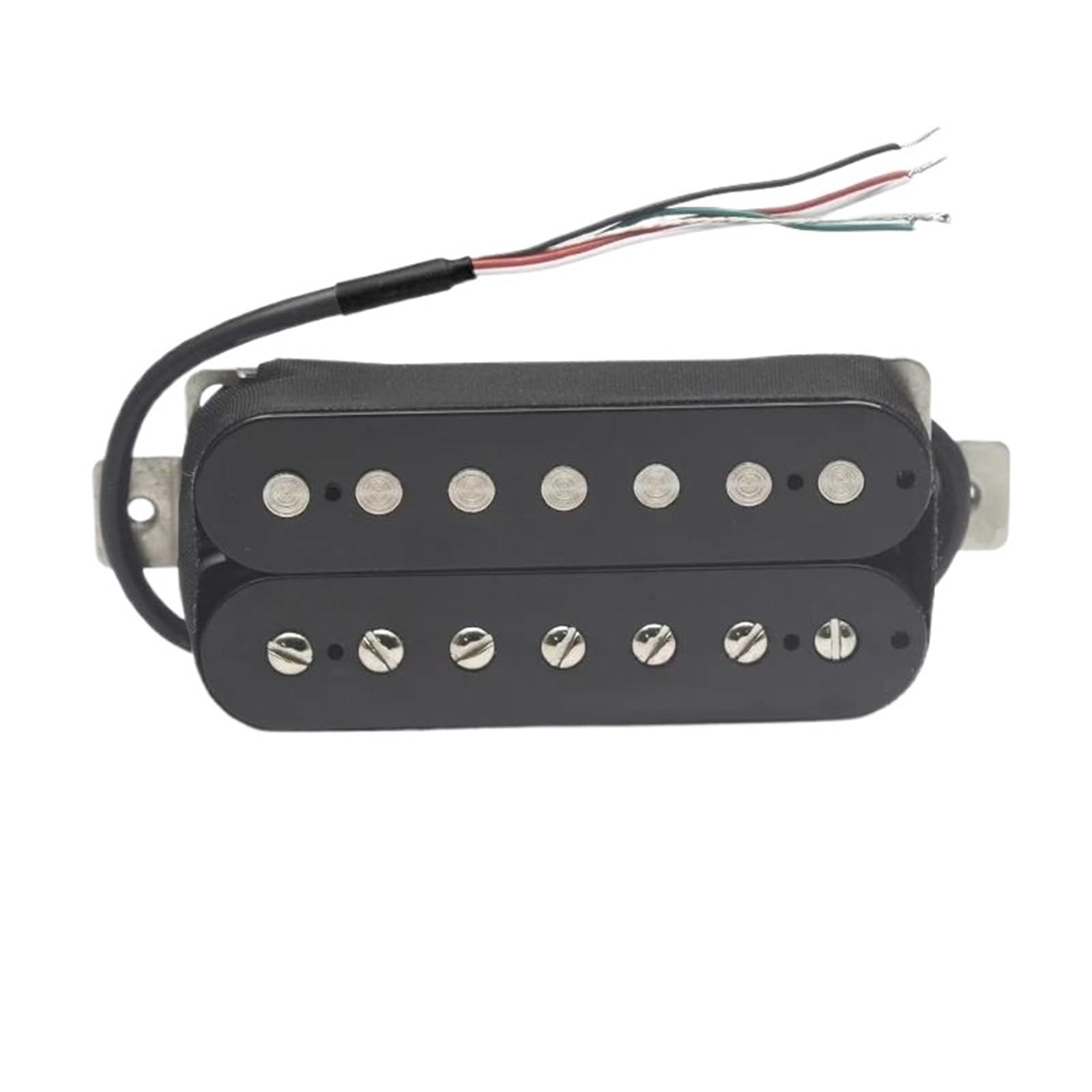 Amantes de la música Pastilla Para Guitarra Eléctr Pastilla De Guitarra Eléctrica Alnico 5 7 Cuerdas N-8.8K/B-14.2K Humbucker Alnico V Pastilla Dividida Piezas De Guitarra(A)
