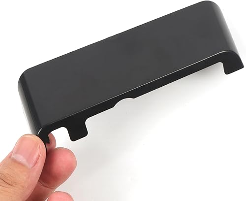 Miniatura 7 de HIGH FLYING Para Toyota Prado FJ120 2003-2009 Accesorios de coche Top Roof Rack Rieles Cubierta media ABS Negro 2 unids