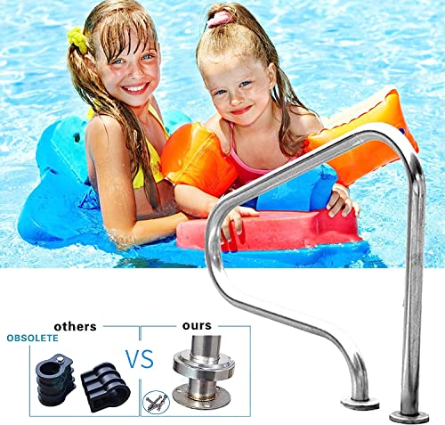 Barandal para piscina acero pulido 1.2mm miniatura 5