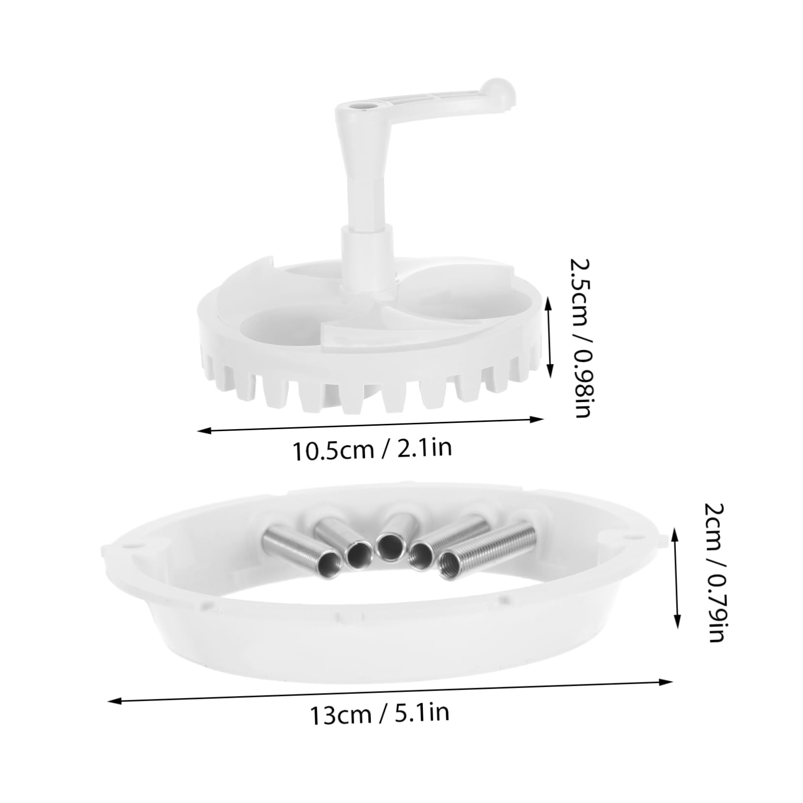 UPKOCH Machine Parts Kit for Boys and Girls Candy Dispenser Gear Turntable Stirring Rod for Pinball Accessories Yuan Coin Compatible Game Machine Parts Set