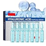 Hyaluronic Acid Microneedling Serum, Hyaluronic Acid Serum For Face, Hydrating Face Se-rum For Women & Men, Anti Aging & Smooth Wrinkle, Skincare For All Skin Type 7x2ml Ampoules