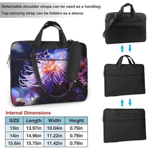 Bolso para portátil Sea Anemone 14 pulgadas miniatura 4