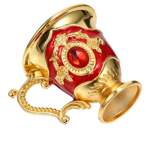 SHINEOFI Europäischer Stil Trinkbecher 1 Stück Metallhandwerk Kreativbecher für Heimdekoration und Vielseitigen Getränkegebrauch