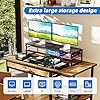 Amazon.com: Simple Trending 2 Tier Metal Monitor Stand Riser with USB 2 ...