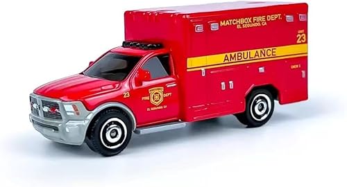 Miniatura 2 de Matchbox 2019 Ram Ambulance, piezas móviles 2654