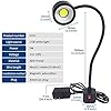 Led Magnetic Work Light 300mm Flexible Gooseneck lamp 500 Lumens 120 ...