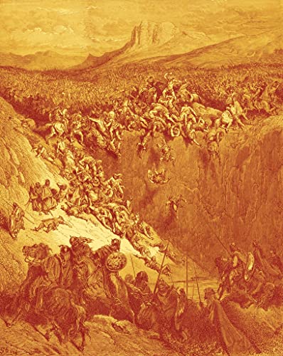 Peinture sur Toile Gustave Doré Samson Tableau Nordique Chambre 60x90