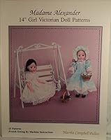 Madame Alexander 14" Girl Victorian Doll Patterns 0614238390 Book Cover