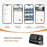 70mai A810 True 4K HDR Dual Dash Cam — view 8