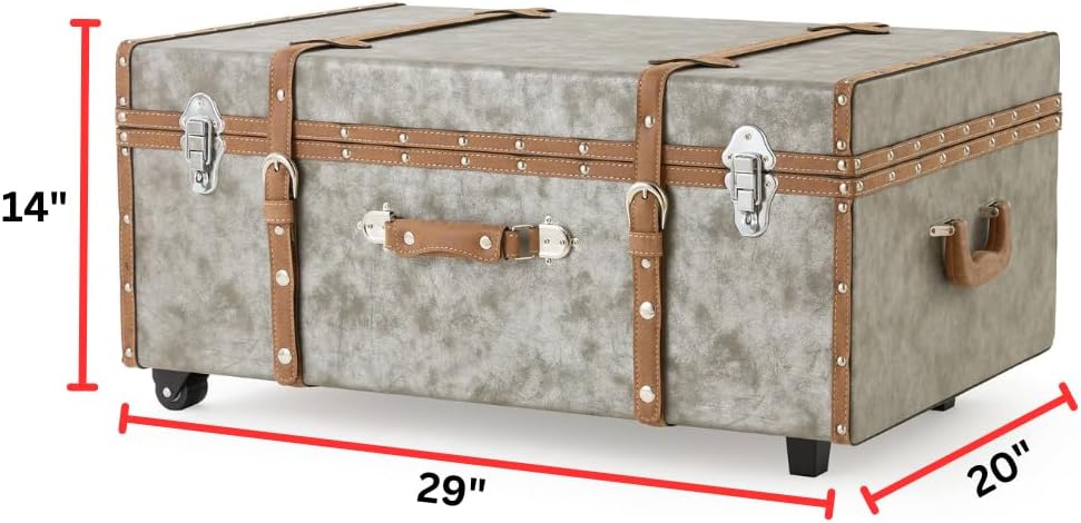 DormCo Texture® Brand Trunk - Black Ash