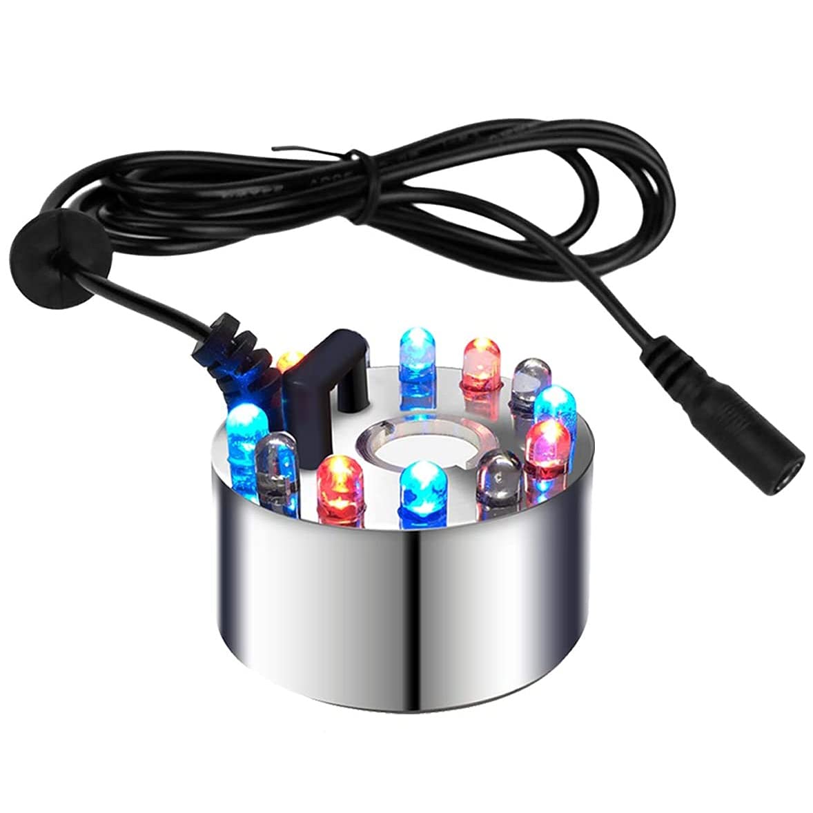 Jojomino Light Maker, 12 Led Mister Fogger Water Pond Fog Machine Atomizer Humidifier For, Christmas