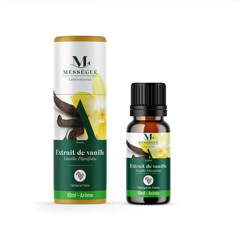 EXTRAIT DE VANILLE – Origine France – 10 ml – 100% pure et naturelle – Mességué