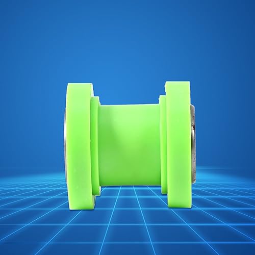 Miniatura 3 de Fydun - Rodillo de cadena de transmisión de 0.394 pulgadas, rodillo tensor de cadena de 0.394 pulgadas, rueda tensora para Pit Dirt Mini Bike Moto