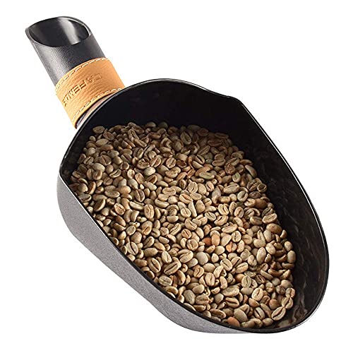 Cafemasy Coffee Bean Scoop Shovel Capacity Of 2Kg Green Coffee Beans And 4Pcs Green Coffee Beans Cupping Tray #TOP1