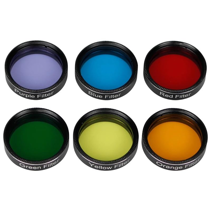 Accesorios para telescopios de 6 colores intercambiables de 1.25" 4