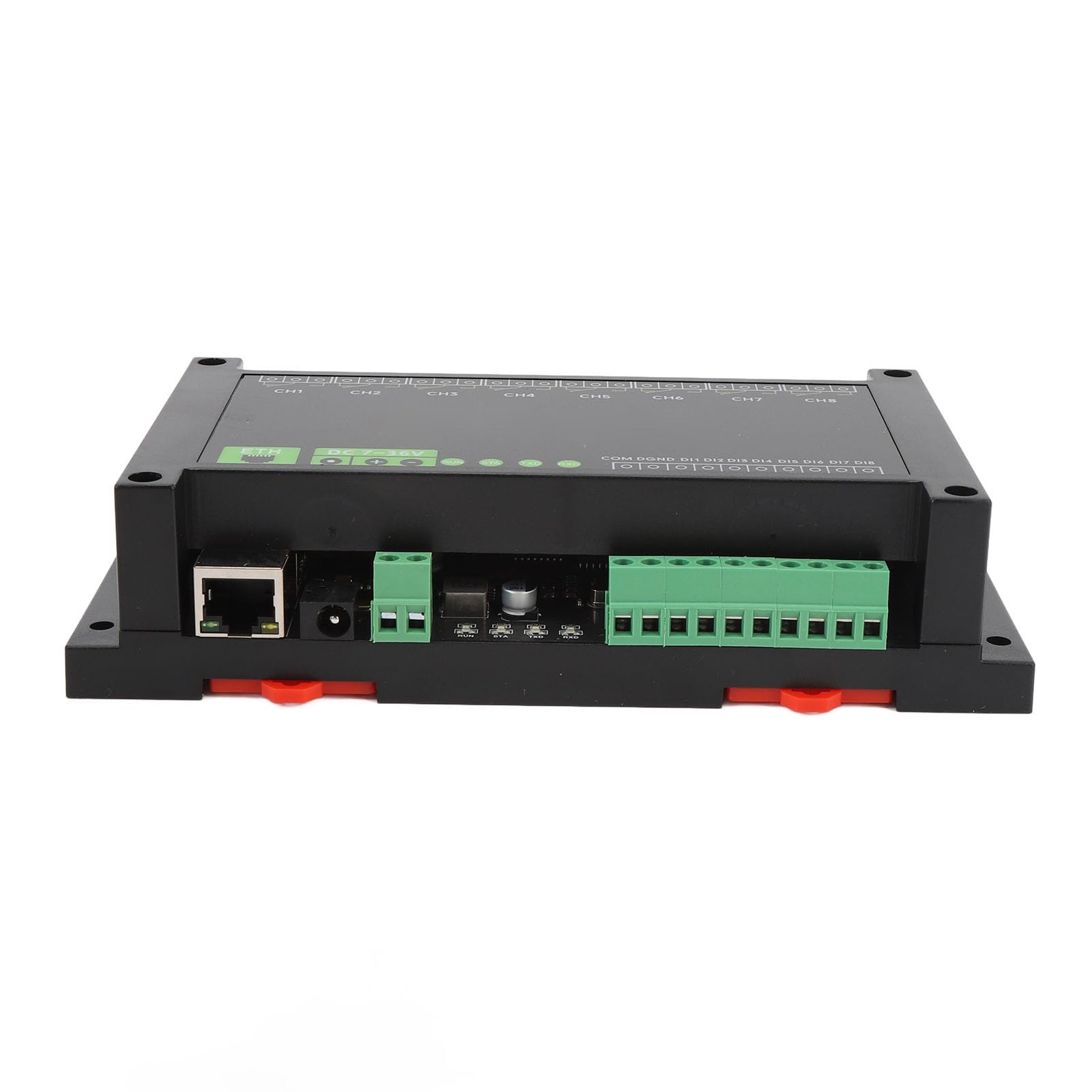 Modulo relè Ethernet a 8 canali, modulo relè industriale PoE con supporto del protocollo RTU, porta PoE IEEE 802.3af, isolamento tramite optoisolatore per sistemi di automazione