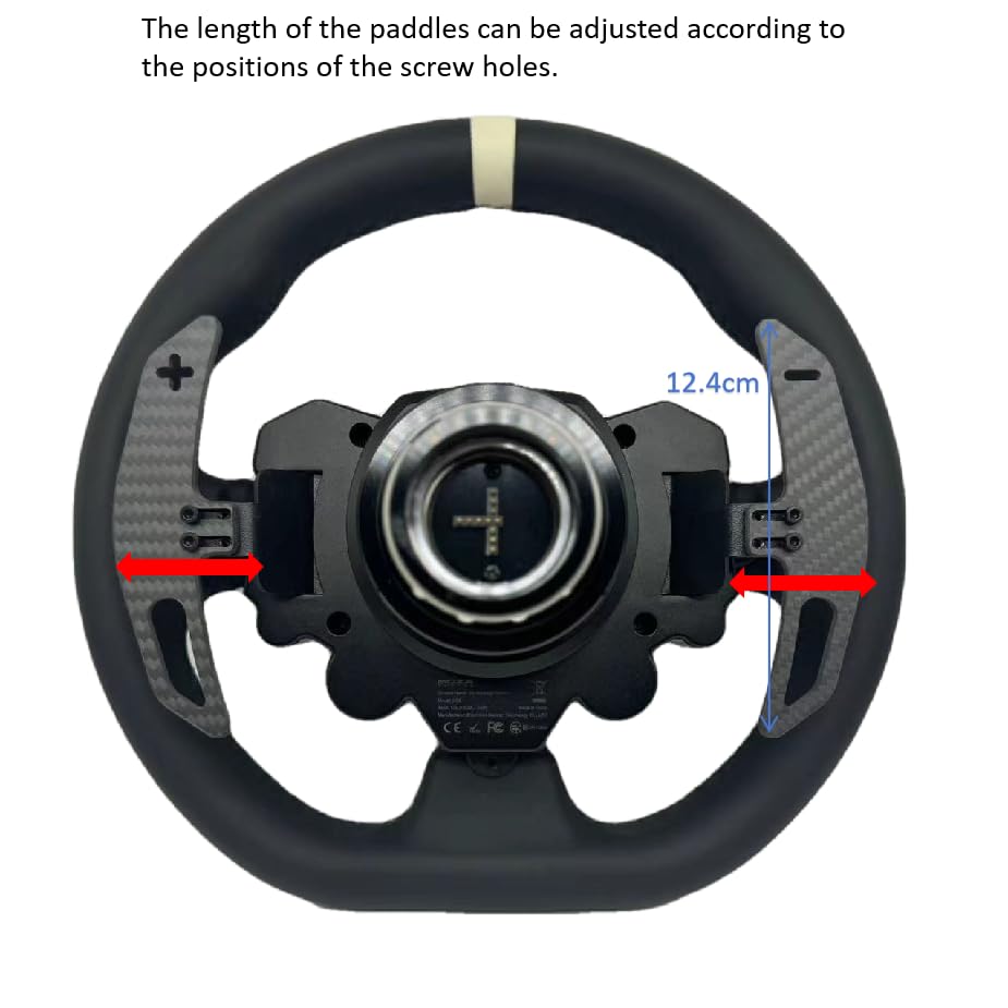 Amazon.com: SIMPUSH Adjustable Carbon Fiber Paddle Shifter Mod