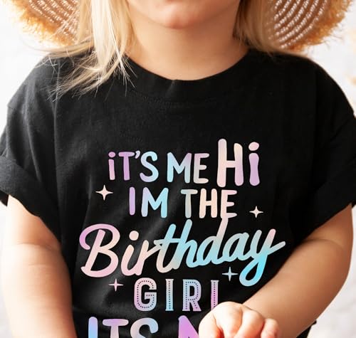 Image of Birthday Girls Shirts for Kids 1-12 Year