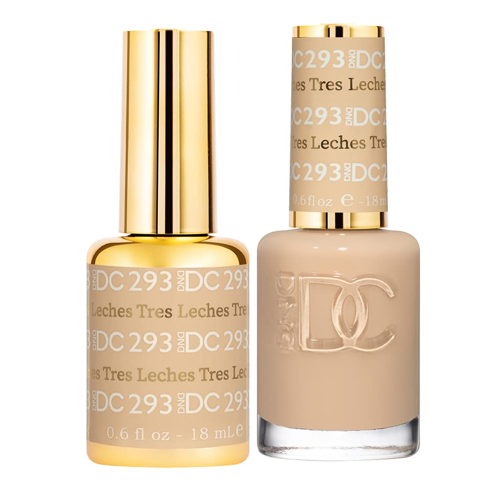 DNDDC DND DC Duo 293 Tres Leches - Gel & Matching Lacquer Polish, 0.6 Ounce (DNDDC293T)